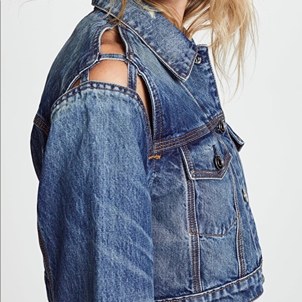 Women's Iro Jeans Kiss Cropped Denim Jacket